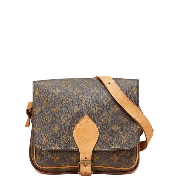 Louis Vuitton Monogram Cartouchiere MM Crossbody Bag M51253 - Picture 1 of 15